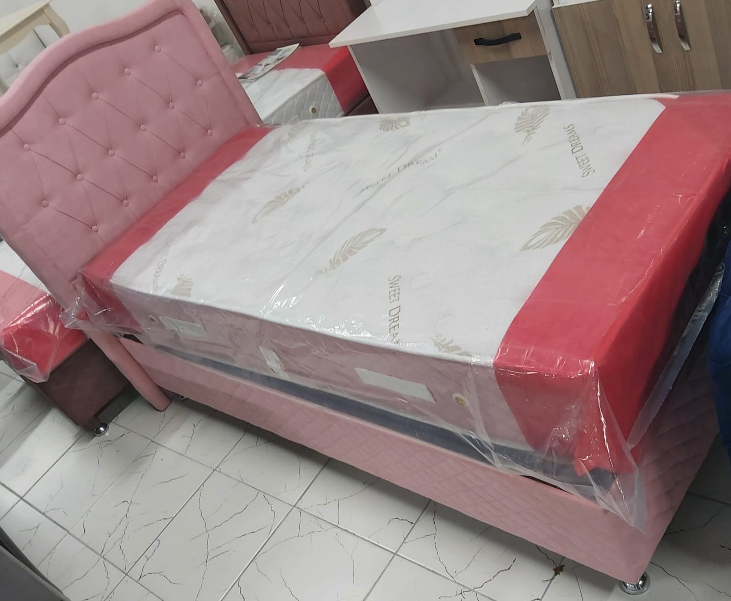 arnisa 90*190 suit baza 105 pembe