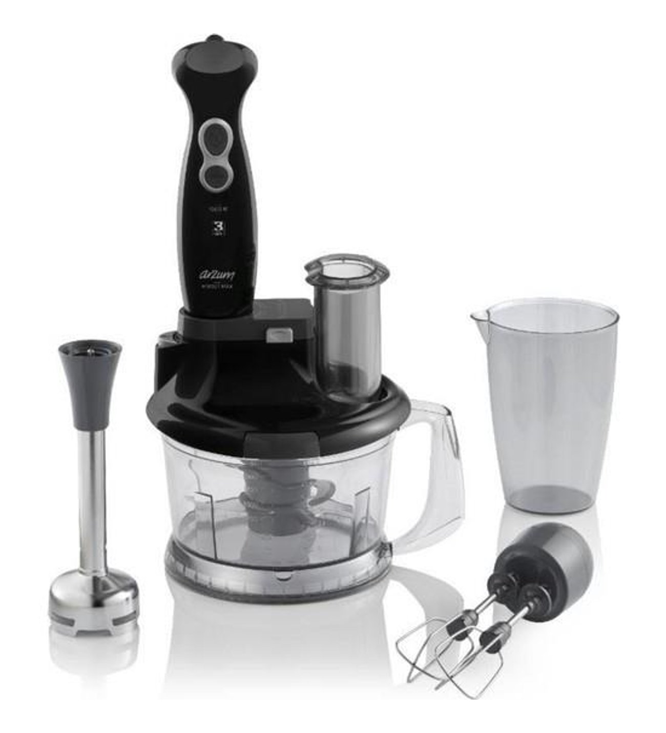 ARZUM AR 1118-S / SİYAH MİXSET MAX BLENDER SET 8693184910757