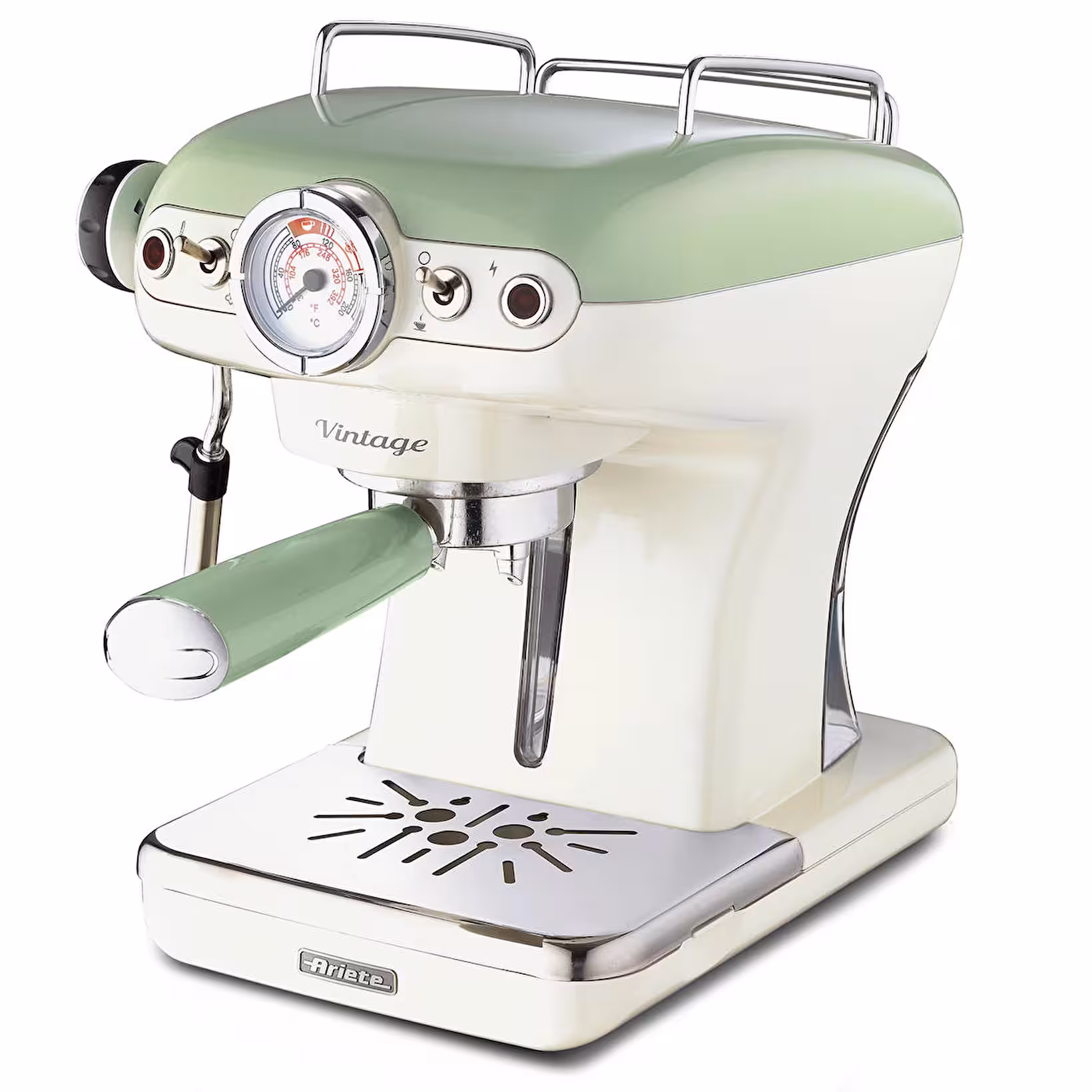 ariete vintage 1389/14 espresso kahve makinesi green yeşil 80037